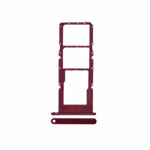 Dual Sim Tray Compatible for Samsung Galaxy A14 (A145P / 2023) - Dark Red